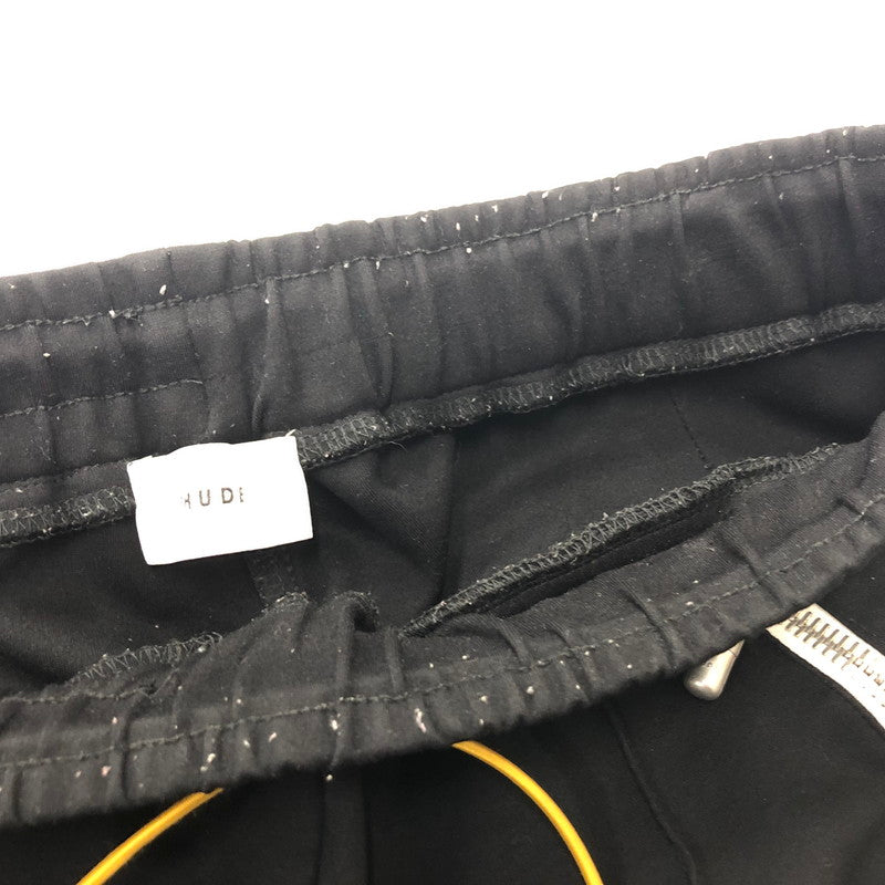 【現状渡し品】【メンズ】  RHUDE TRACK PANT ルード トラックパンツ サイドラインパンツ ジャージパンツ 153-240523-mw-4-tei サイズ：L カラー：ブラック 万代Net店
