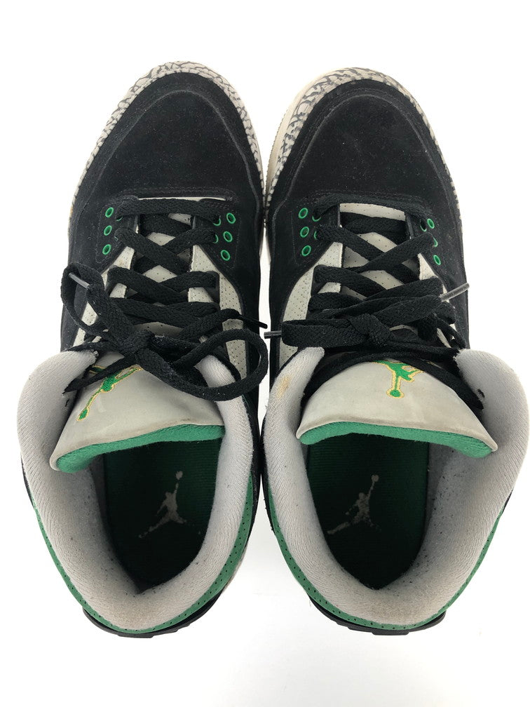 【中古品】【メンズ】 NIKE ナイキ CT8532-030 AIR JORDAN 3 PINE GREEN 靴 スニーカー 160-241212-SY-03-iwa サイズ：28.0cm カラー：GREEN BLACK GRAY 万代Net店