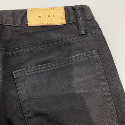 【中古品】【メンズ】 MNML ダメージ スキニーパンツ 158-260414-SS-08-iwa サイズ：28 カラー：ブラック 万代Net店