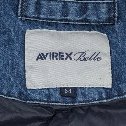 【中古品】【レディース】 AVIREX Belle アヴィレックス・ベル 3way デニムボアフードロングコート アウター 169-260128-hn-03-fur サイズ：M カラー：インディゴ 万代Net店