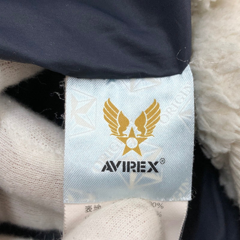 【中古品】【レディース】 AVIREX Belle アヴィレックス・ベル 3way デニムボアフードロングコート アウター 169-260128-hn-03-fur サイズ：M カラー：インディゴ 万代Net店