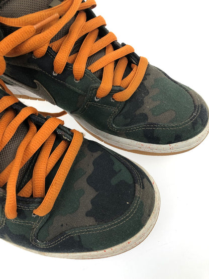 【中古品】【メンズ】 NIKE ナイキ SB DUNK HIGH FIVEONEO CAMO 646552-037 靴 スニーカー 160-241214-NS-1-iwa サイズ：26.5 カラー：迷彩 オレンジ 万代Net店