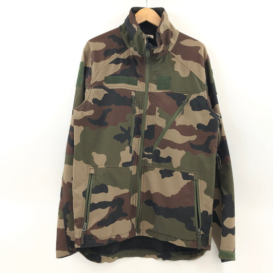 【現状渡し品】【メンズ】 FRENCH ARMY フランス軍 CAMO SOFT SHELL JACKET カモ ソフトシェル ジャケット ミリタリー アウター 146-260709-hn-01-fur サイズ：不明 カラー：カモフラージュ 万代Net店