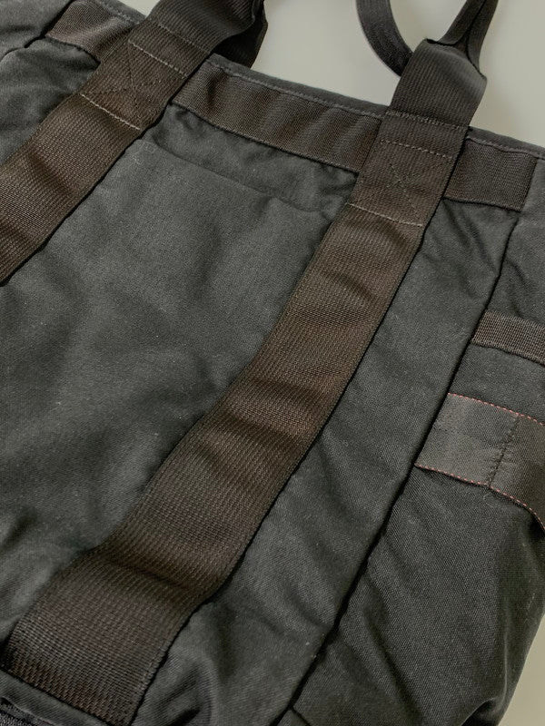 【LIFTる。景品】【中古品】【メンズ】 BRIEFING × SOPHNET. REVERSIBLE TOTE BAG ブリーフィング ソフネット コラボ リバーシブル トートバッグ カバン 188-240521-yn-12-min カラー：ブラック 万代Net店