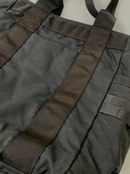 【LIFTる。景品】【中古品】【メンズ】 BRIEFING × SOPHNET. REVERSIBLE TOTE BAG ブリーフィング ソフネット コラボ リバーシブル トートバッグ カバン 188-240521-yn-12-min カラー：ブラック 万代Net店