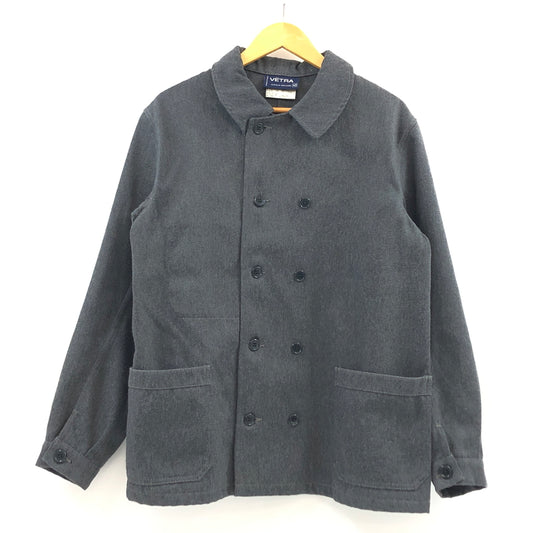 【現状渡し品】【メンズ】 VETRA ベトラ COTTON POLYESTER COAT フランス製 コットンポリエステルコート アウター 146-260709-hn-02-fur サイズ：40 カラー：グレー 万代Net店