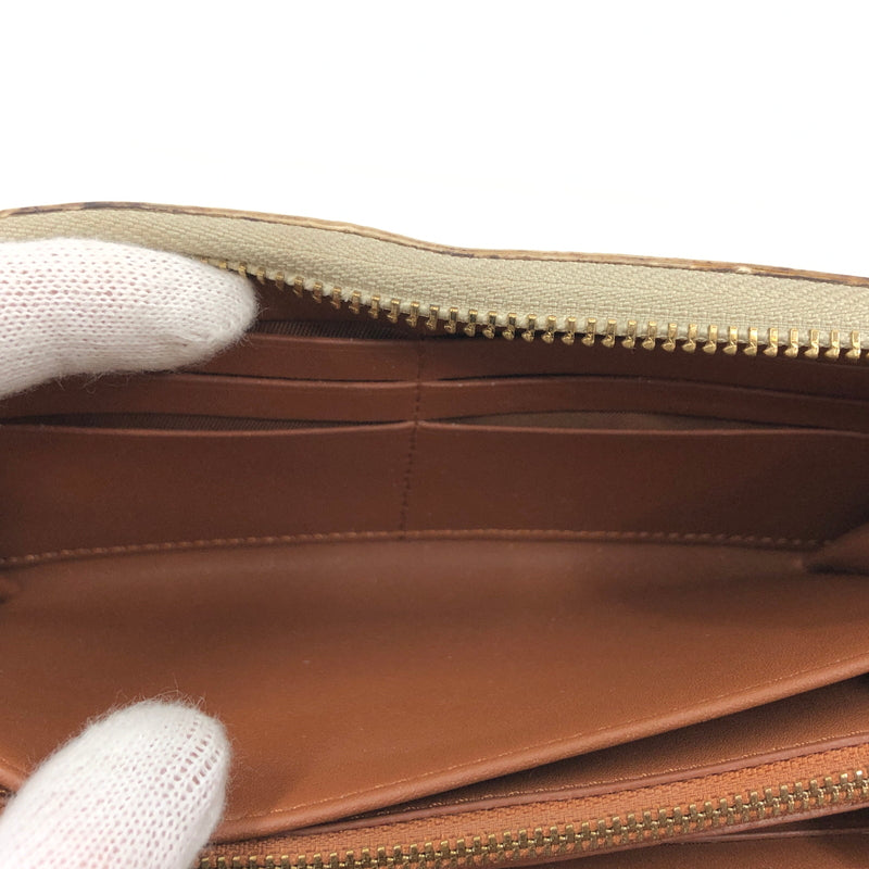 【現状渡し品】【レディース】 COACH コーチ HEART PRINT LONG WALLET CQ147 ハートプリント ロングウォレット 長財布 財布 181-261004-hn-04-fur カラー：ベージュ/ピンク 万代Net店