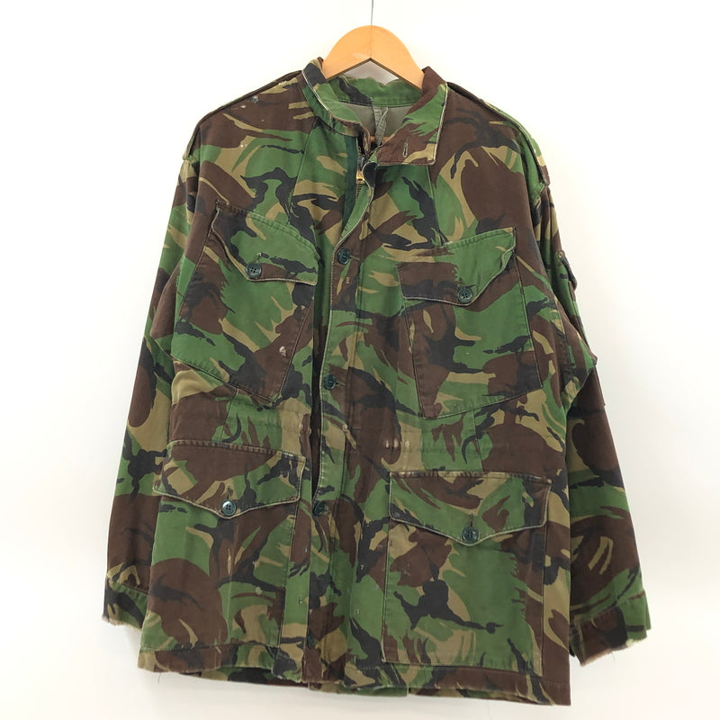 【現状渡し品】【メンズ】 BRITISH ARMY イギリス軍 VINTAGE 60-70'S P68 COMBAT SMOCK ヴィンテージ コンバット スモック ミリタリー ジャケット アウター 146-260709-hn-04-fur サイズ：2 カラー：カモフラージュ 万代Net店