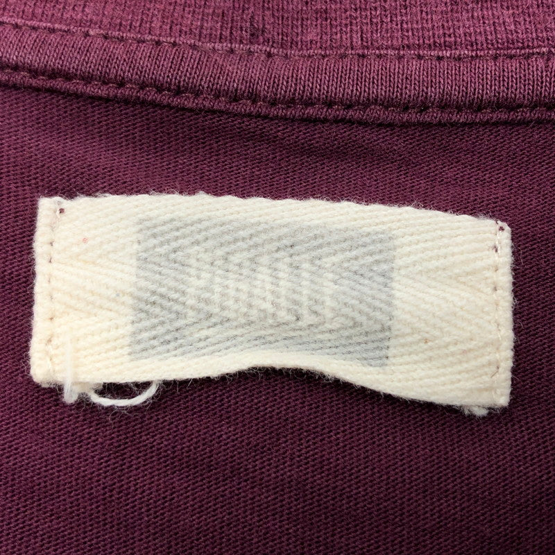 【現状渡し品】【メンズ】 PIGALLE ピガール S/S TEE 半袖 Tシャツ トップス 142-251117-hn-01-fur サイズ：M カラー：バーガンディー系 万代Net店