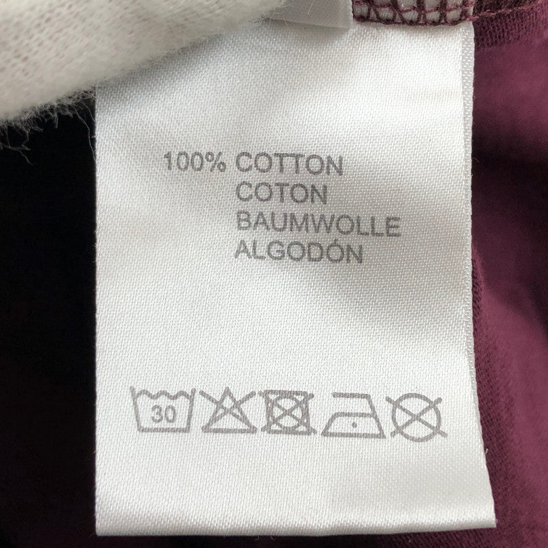 【現状渡し品】【メンズ】 PIGALLE ピガール S/S TEE 半袖 Tシャツ トップス 142-251117-hn-01-fur サイズ：M カラー：バーガンディー系 万代Net店