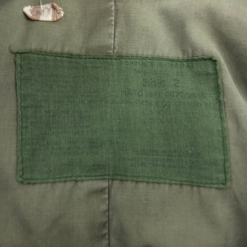 【現状渡し品】【メンズ】 BRITISH ARMY イギリス軍 VINTAGE 60-70'S P68 COMBAT SMOCK ヴィンテージ コンバット スモック ミリタリー ジャケット アウター 146-260709-hn-04-fur サイズ：2 カラー：カモフラージュ 万代Net店