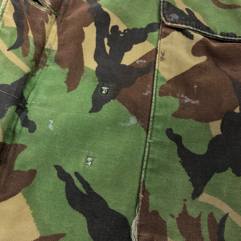 【現状渡し品】【メンズ】 BRITISH ARMY イギリス軍 VINTAGE 60-70'S P68 COMBAT SMOCK ヴィンテージ コンバット スモック ミリタリー ジャケット アウター 146-260709-hn-04-fur サイズ：2 カラー：カモフラージュ 万代Net店