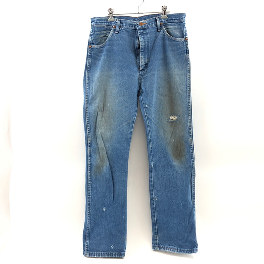 【現状渡し品】【メンズ】 WRANGLER ラングラー 90S DENIM PANTS 13MWZ デニムパンツ ボトムス 157-260709-hn-05-fur サイズ：35×32 カラー：インディゴ 万代Net店