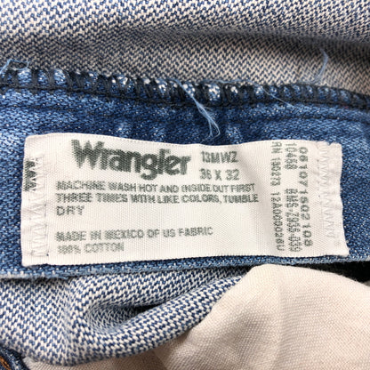 【現状渡し品】【メンズ】 WRANGLER ラングラー 90S DENIM PANTS 13MWZ デニムパンツ ボトムス 157-260709-hn-05-fur サイズ：35×32 カラー：インディゴ 万代Net店