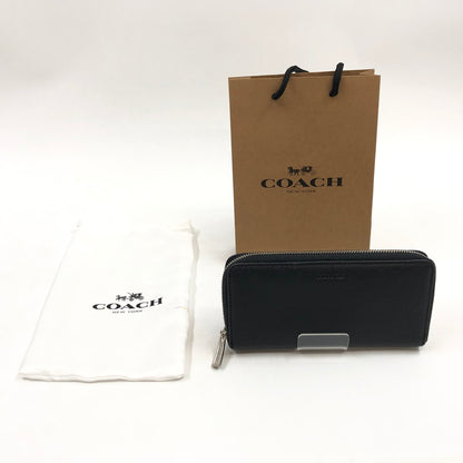 【中古品】【メンズ】 COACH コーチ LEXINGTON SAFFIANO LONG WALLET F74769 レキシントン サフィアーノ ロングウォレット 長財布 財布 181-261004-hn-08-fur カラー：ブラック 万代Net店