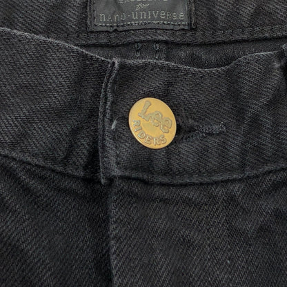 【中古品】【メンズ】 LEE リー DAMAGE DENIM PANTS 395688 NANO UNIVERSE別注 ダメージデニムパンツ ボトムス 158-260709-hn-06-fur サイズ：29 カラー：ブラック 万代Net店