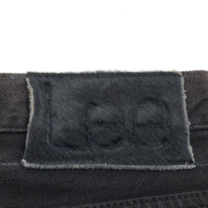 【中古品】【メンズ】 LEE リー DAMAGE DENIM PANTS 395688 NANO UNIVERSE別注 ダメージデニムパンツ ボトムス 158-260709-hn-06-fur サイズ：29 カラー：ブラック 万代Net店