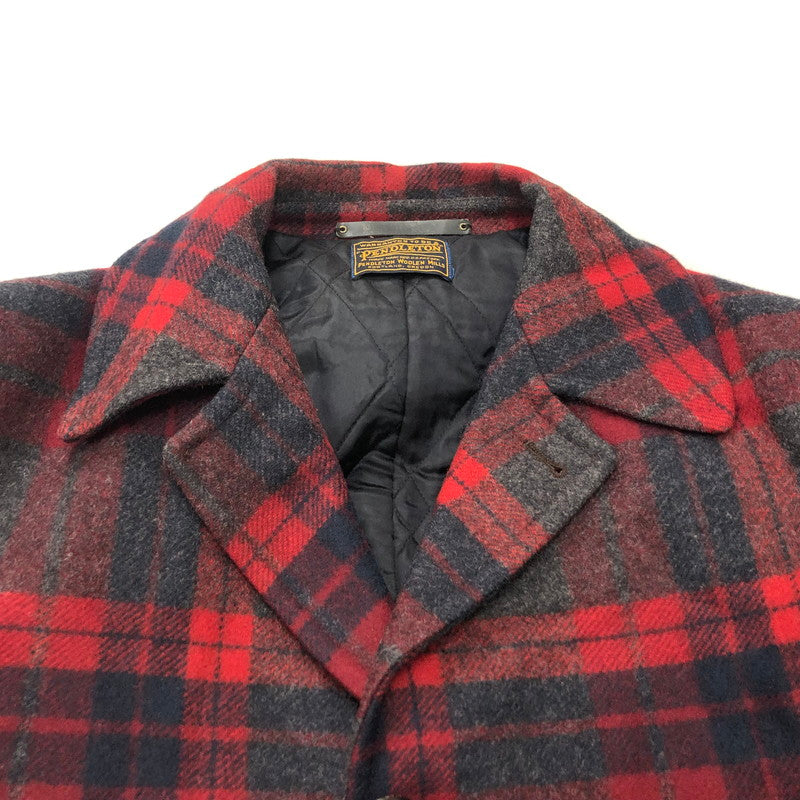【現状渡し品】【メンズ】 PENDLETON ペンドルトン CHECK WOOL JACKET チェック ウール ジャケット ライトアウター 145-251205-ks-12-tei サイズ：XL カラー：マルチカラー 万代Net店