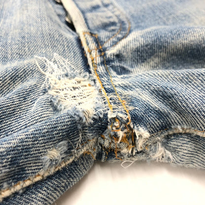 【中古品】【メンズ】 Levi's リーバイス 66前期 ボタン裏6 501 DENIM PANT デニムパンツ ジーンズ 156-231111-156-231111-tk-4-tei-tei サイズ：82cm カラー：インディゴ 万代Net店