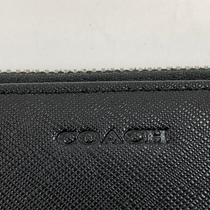 【中古品】【メンズ】 COACH コーチ LEXINGTON SAFFIANO LONG WALLET F74769 レキシントン サフィアーノ ロングウォレット 長財布 財布 181-261004-hn-08-fur カラー：ブラック 万代Net店