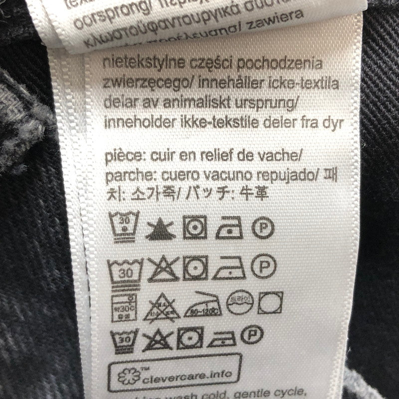 【中古品】【レディース】 CALVIN KLEIN カルバンクライン デニムショートパンツ ボトムス 171-250810-hn-01-fur サイズ：26 カラー：ブラック 万代Net店