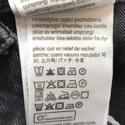 【中古品】【レディース】 CALVIN KLEIN カルバンクライン デニムショートパンツ ボトムス 171-250810-hn-01-fur サイズ：26 カラー：ブラック 万代Net店