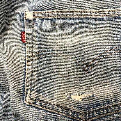 【中古品】【メンズ】 Levi's リーバイス 66前期 ボタン裏6 501 DENIM PANT デニムパンツ ジーンズ 156-231111-156-231111-tk-4-tei-tei サイズ：82cm カラー：インディゴ 万代Net店