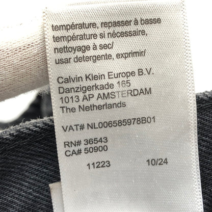 【中古品】【レディース】 CALVIN KLEIN カルバンクライン デニムショートパンツ ボトムス 171-250810-hn-01-fur サイズ：26 カラー：ブラック 万代Net店