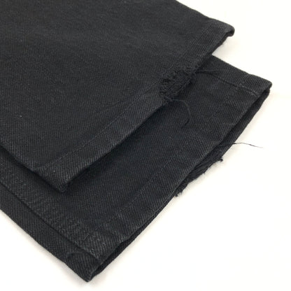 【中古品】【メンズ】 LEE リー DAMAGE DENIM PANTS 395688 NANO UNIVERSE別注 ダメージデニムパンツ ボトムス 158-260709-hn-06-fur サイズ：29 カラー：ブラック 万代Net店