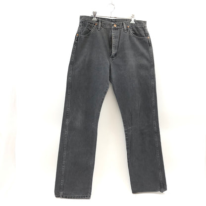 【ジャンク品】【メンズ】 WRANGLER ラングラー 90S BLACK DENIM PANTS 13MWZWK ブラックデニムパンツ ボトムス 157-260709-hn-07-fur サイズ：34×34 カラー：ブラック 万代Net店