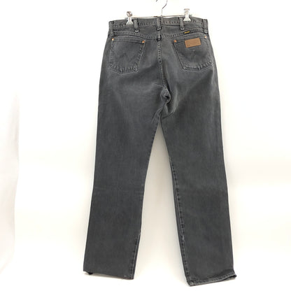 【ジャンク品】【メンズ】 WRANGLER ラングラー 90S BLACK DENIM PANTS 13MWZWK ブラックデニムパンツ ボトムス 157-260709-hn-07-fur サイズ：34×34 カラー：ブラック 万代Net店