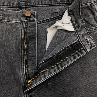 【ジャンク品】【メンズ】 WRANGLER ラングラー 90S BLACK DENIM PANTS 13MWZWK ブラックデニムパンツ ボトムス 157-260709-hn-07-fur サイズ：34×34 カラー：ブラック 万代Net店