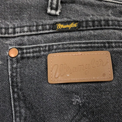 【ジャンク品】【メンズ】 WRANGLER ラングラー 90S BLACK DENIM PANTS 13MWZWK ブラックデニムパンツ ボトムス 157-260709-hn-07-fur サイズ：34×34 カラー：ブラック 万代Net店