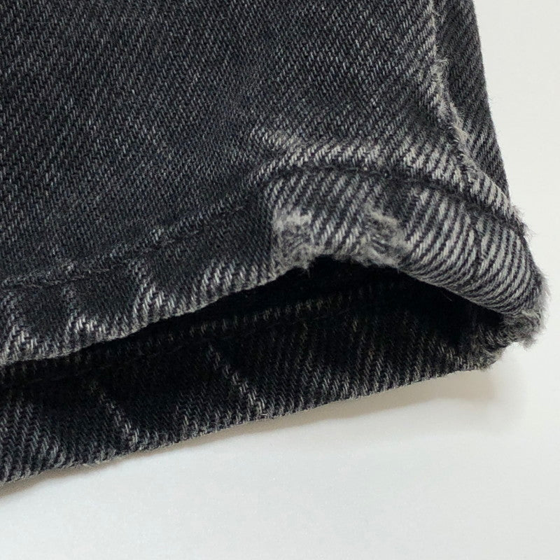 【中古品】【レディース】 CALVIN KLEIN カルバンクライン デニムショートパンツ ボトムス 171-250810-hn-01-fur サイズ：26 カラー：ブラック 万代Net店