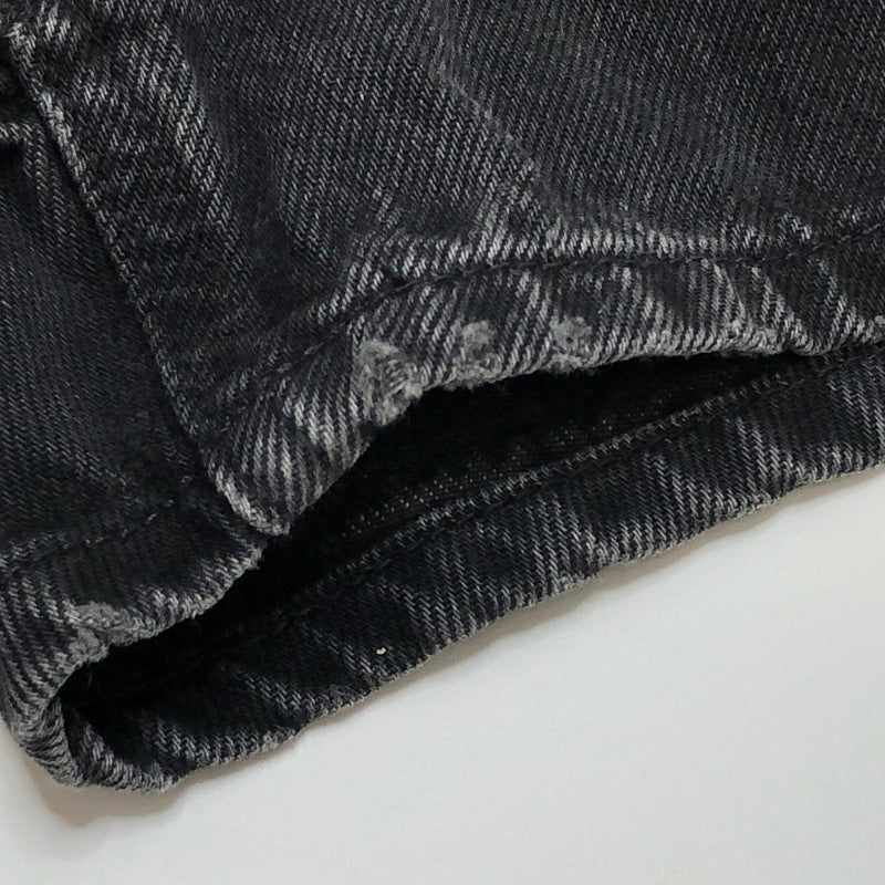 【中古品】【レディース】 CALVIN KLEIN カルバンクライン デニムショートパンツ ボトムス 171-250810-hn-01-fur サイズ：26 カラー：ブラック 万代Net店