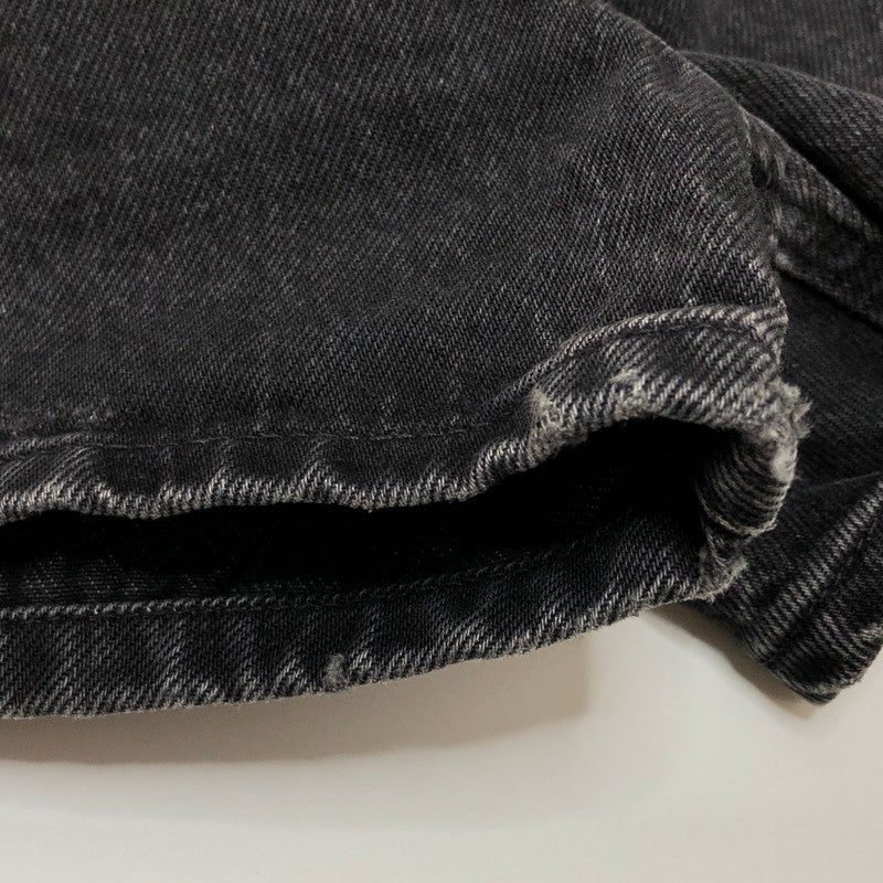 【中古品】【レディース】 CALVIN KLEIN カルバンクライン デニムショートパンツ ボトムス 171-250810-hn-01-fur サイズ：26 カラー：ブラック 万代Net店