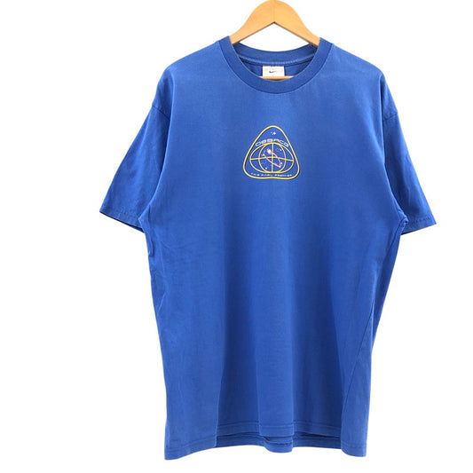 【中古品】【メンズ】 NIKE ACG ナイキ エーシージー THE FINAL FRONTIER PRINT TEE 90-00S 089ACG マレーシア製 ザ・ファイナルフロンティア プリント 半袖Tシャツ トップス 146-260422-hn-07-fur サイズ：XL カラー：ブルー 万代Net店