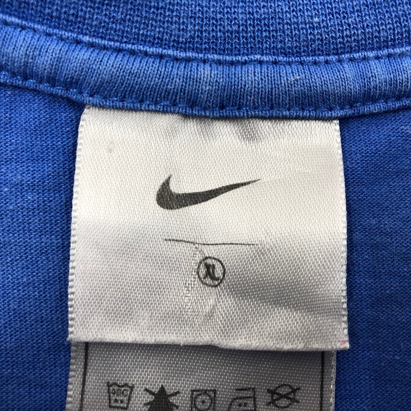 【中古品】【メンズ】 NIKE ACG ナイキ エーシージー THE FINAL FRONTIER PRINT TEE 90-00S 089ACG マレーシア製 ザ・ファイナルフロンティア プリント 半袖Tシャツ トップス 146-260422-hn-07-fur サイズ：XL カラー：ブルー 万代Net店