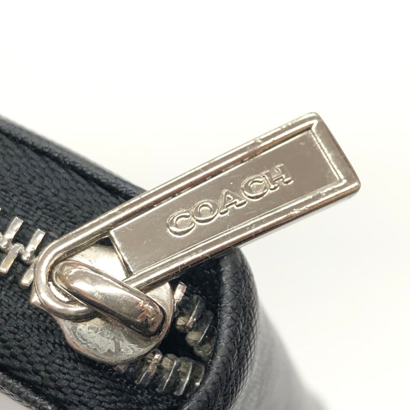 【中古品】【メンズ】 COACH コーチ LEXINGTON SAFFIANO LONG WALLET F74769 レキシントン サフィアーノ ロングウォレット 長財布 財布 181-261004-hn-08-fur カラー：ブラック 万代Net店