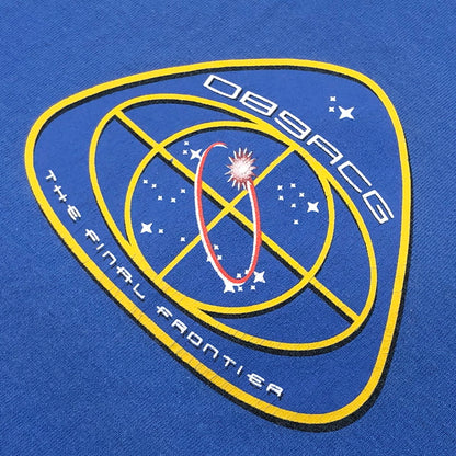 【中古品】【メンズ】 NIKE ACG ナイキ エーシージー THE FINAL FRONTIER PRINT TEE 90-00S 089ACG マレーシア製 ザ・ファイナルフロンティア プリント 半袖Tシャツ トップス 146-260422-hn-07-fur サイズ：XL カラー：ブルー 万代Net店
