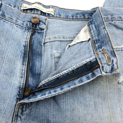 【ジャンク品】【メンズ】 LEE リー RELAXED STRAIGHT DENIM PANTS 2004519 リラックスド ストレート デニムパンツ ボトムス 157-260709-hn-08-fur サイズ：36×30 カラー：ブルー系 万代Net店