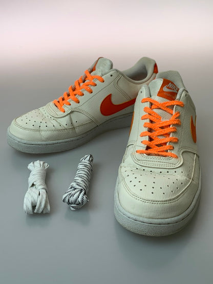 【現状渡し品】【メンズ】 NIKE ナイキ HM9862-200 COURT VISION LOW 靴 シューズ スニーカー 160-260730-hu-06-min サイズ：26.5cm カラー：オレンジ/ホワイト 万代Net店
