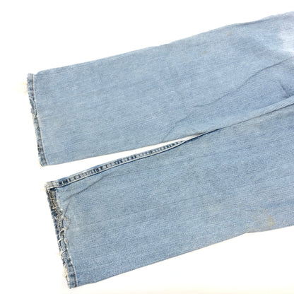 【ジャンク品】【メンズ】 LEE リー RELAXED STRAIGHT DENIM PANTS 2004519 リラックスド ストレート デニムパンツ ボトムス 157-260709-hn-08-fur サイズ：36×30 カラー：ブルー系 万代Net店