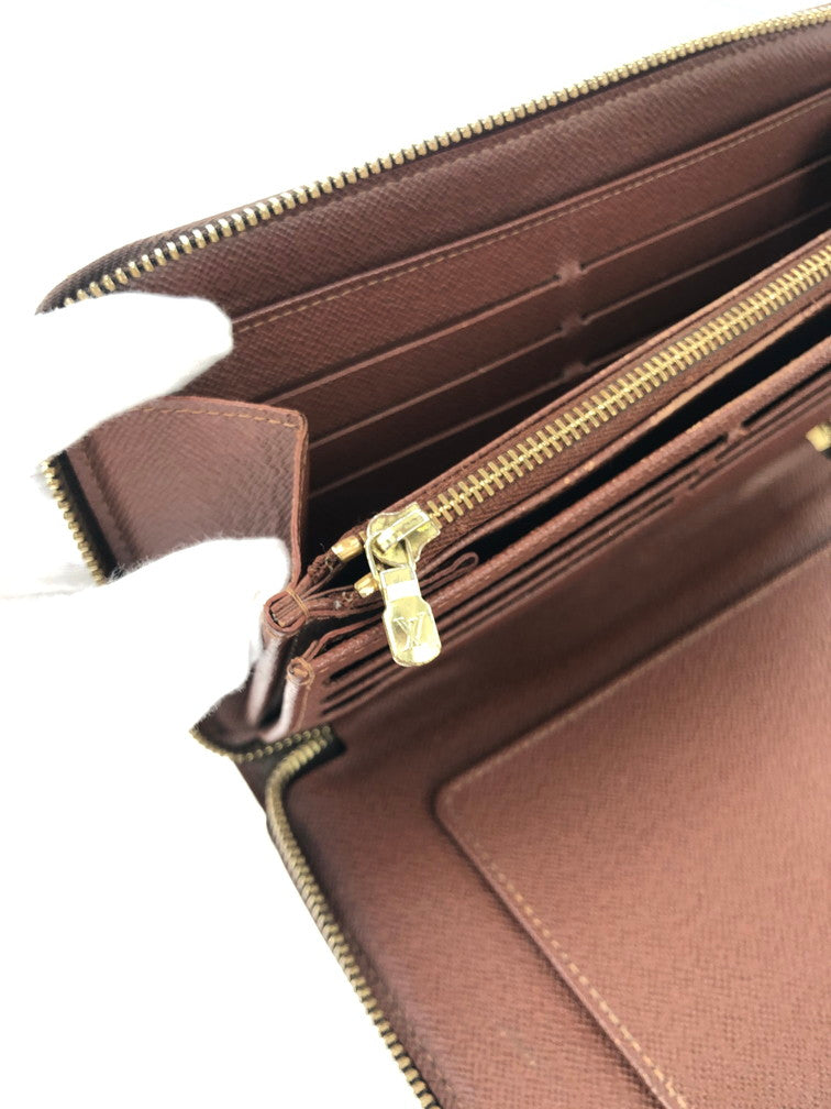 【中古品】【レディース】 LOUIS VUITTON ルイ・ヴィトン M42616 ジッピーウォレット モノグラム 長財布 179-250106-NS-7-iwa カラー：ブラウン 万代Net店