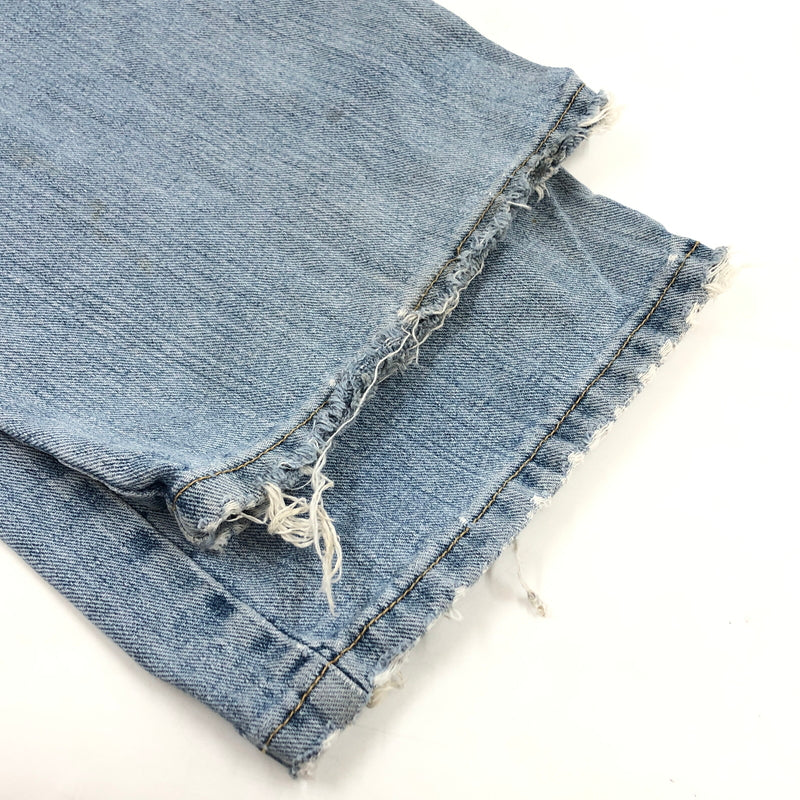 【ジャンク品】【メンズ】 LEE リー RELAXED STRAIGHT DENIM PANTS 2004519 リラックスド ストレート デニムパンツ ボトムス 157-260709-hn-08-fur サイズ：36×30 カラー：ブルー系 万代Net店