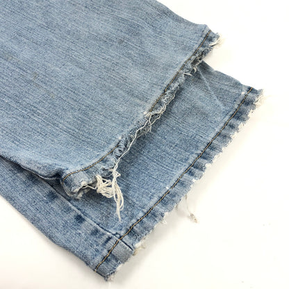 【ジャンク品】【メンズ】 LEE リー RELAXED STRAIGHT DENIM PANTS 2004519 リラックスド ストレート デニムパンツ ボトムス 157-260709-hn-08-fur サイズ：36×30 カラー：ブルー系 万代Net店