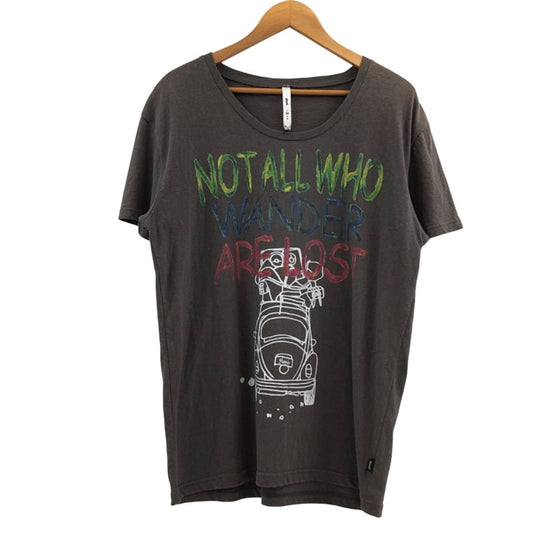 【現状渡し品】【メンズ】 glamb グラム 半袖Tシャツ トップス 142-251117-hn-07-fur サイズ：2 カラー：ブラック系 万代Net店