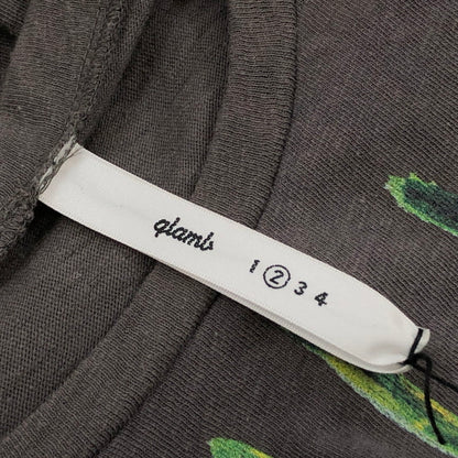 【現状渡し品】【メンズ】 glamb グラム 半袖Tシャツ トップス 142-251117-hn-07-fur サイズ：2 カラー：ブラック系 万代Net店