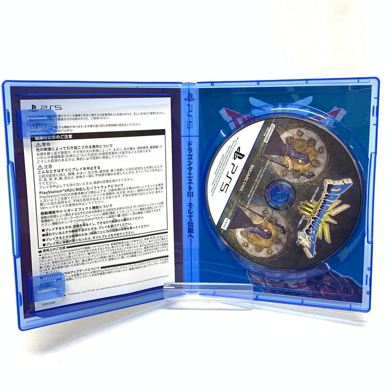 【中古美品】 ドラゴンクエストIII そして伝説へ…- PS5 [CERO区分_B / 12歳以上対象] 026-250224-kn-6-oto 万代Net店