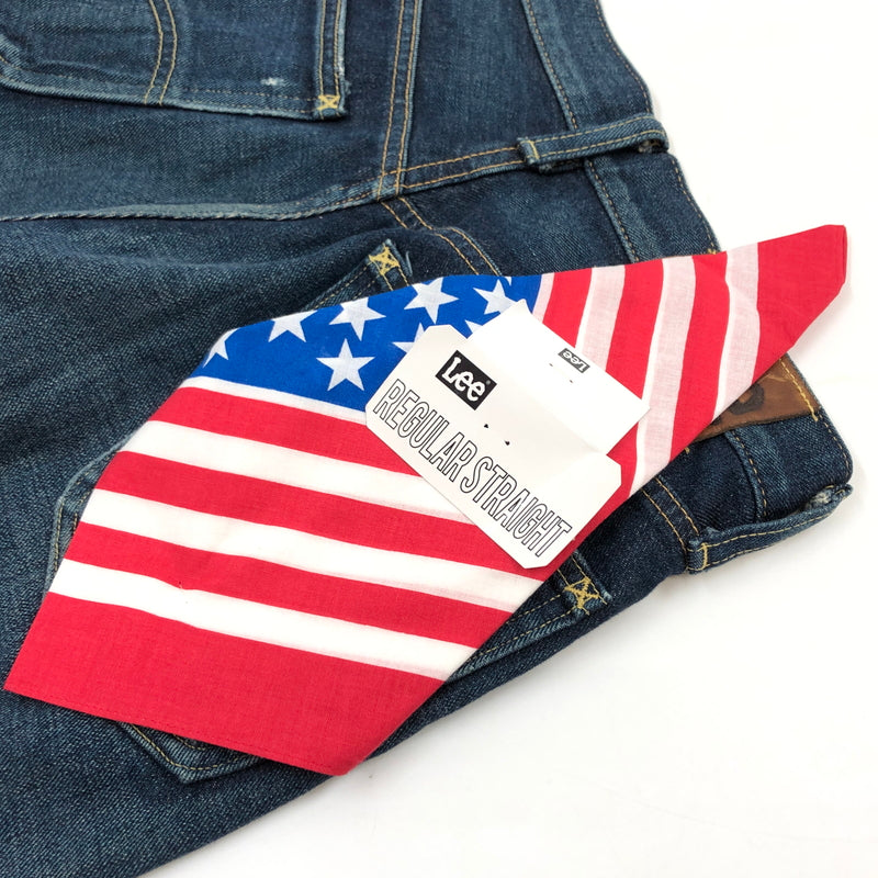 【中古品】【メンズ】 LEE リー RIDERS ORIGINAL REGULAR STRAIGHT DENIM PANTS LM1301 ライダース オリジナル レギュラー ストレートデニムパンツ 158-260709-hn-09-fur サイズ：XS カラー：インディゴ 万代Net店